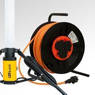 Haspels, verlengsnoeren & verlichting
